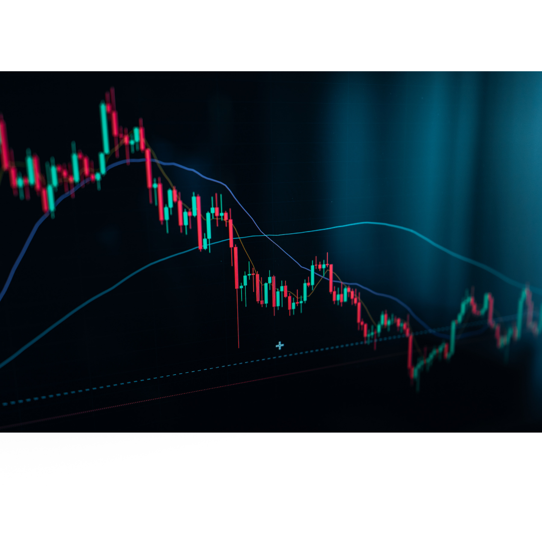 Graph showing declining value